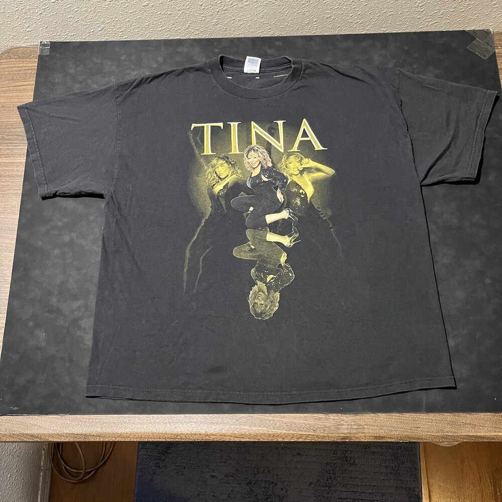 Vintage Tina Turner Shirt Rap Tee 90s Tour Twenty-Four Seven Tour 1999 Hip Hop